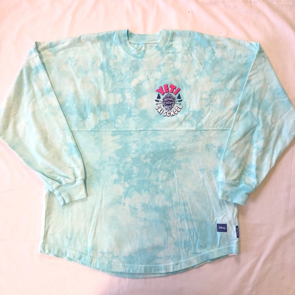 Disney Blue Expedition Everest Yeti Ski School Spirit Jersey Adult Size - NEW - Picture 4 of 5